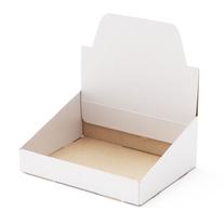 Белый картонный шоубокс